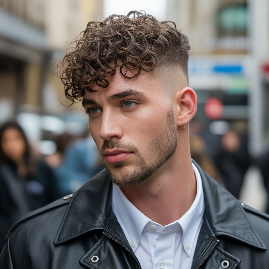 curly mens haircuts