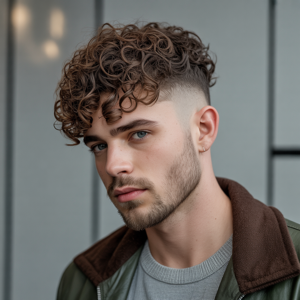 curly mens haircuts