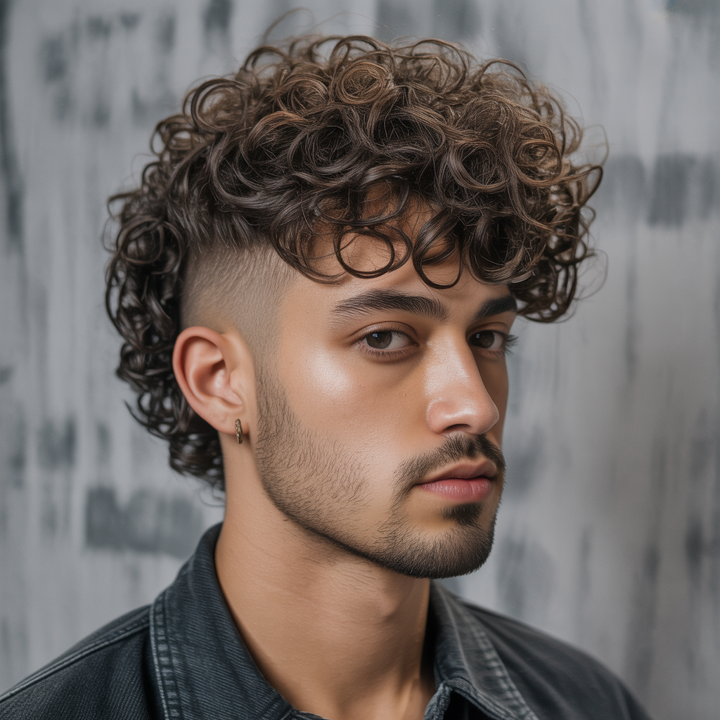 curly mens haircuts
