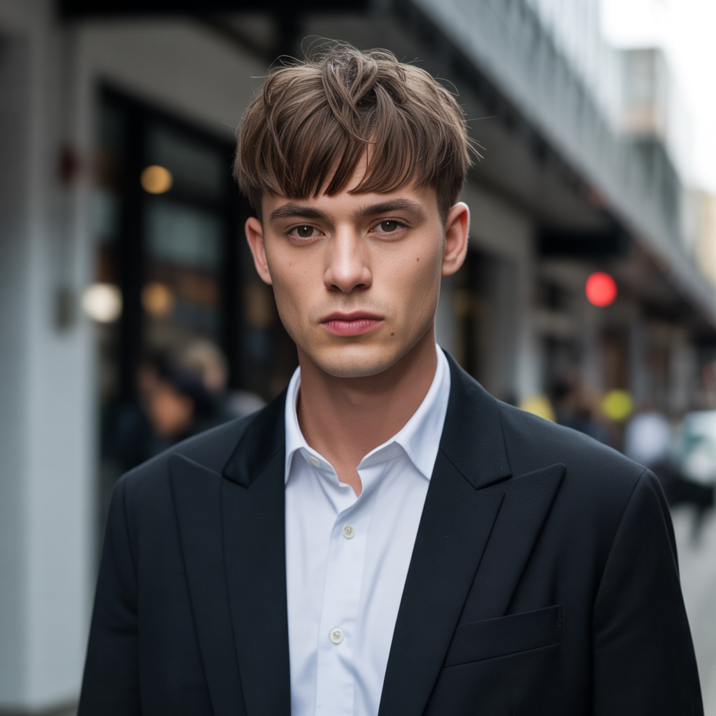 curtain bang hairstyles for men