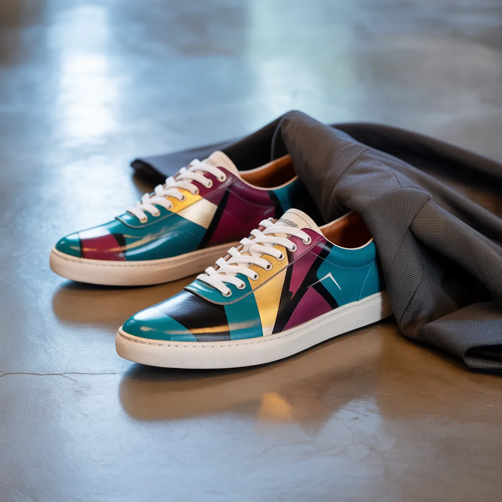 custom painted shoes