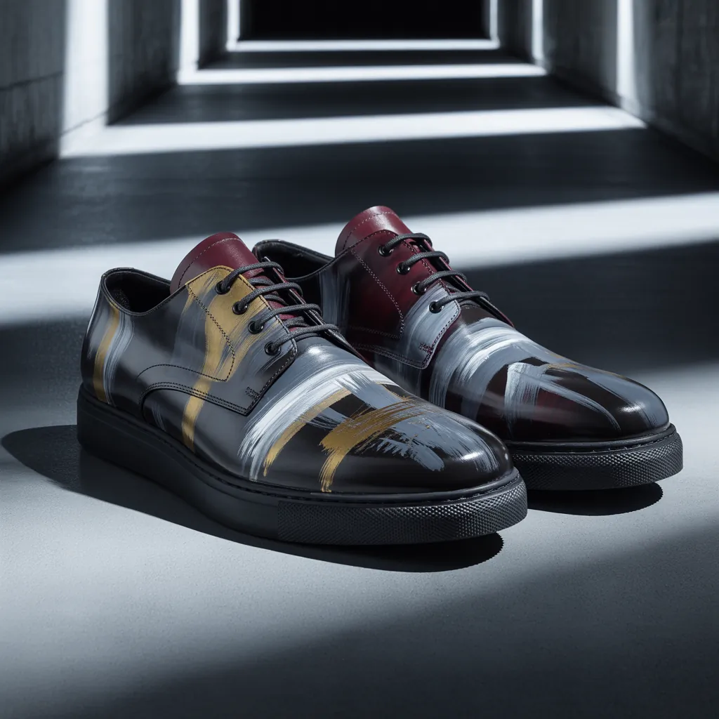 custom painted shoes