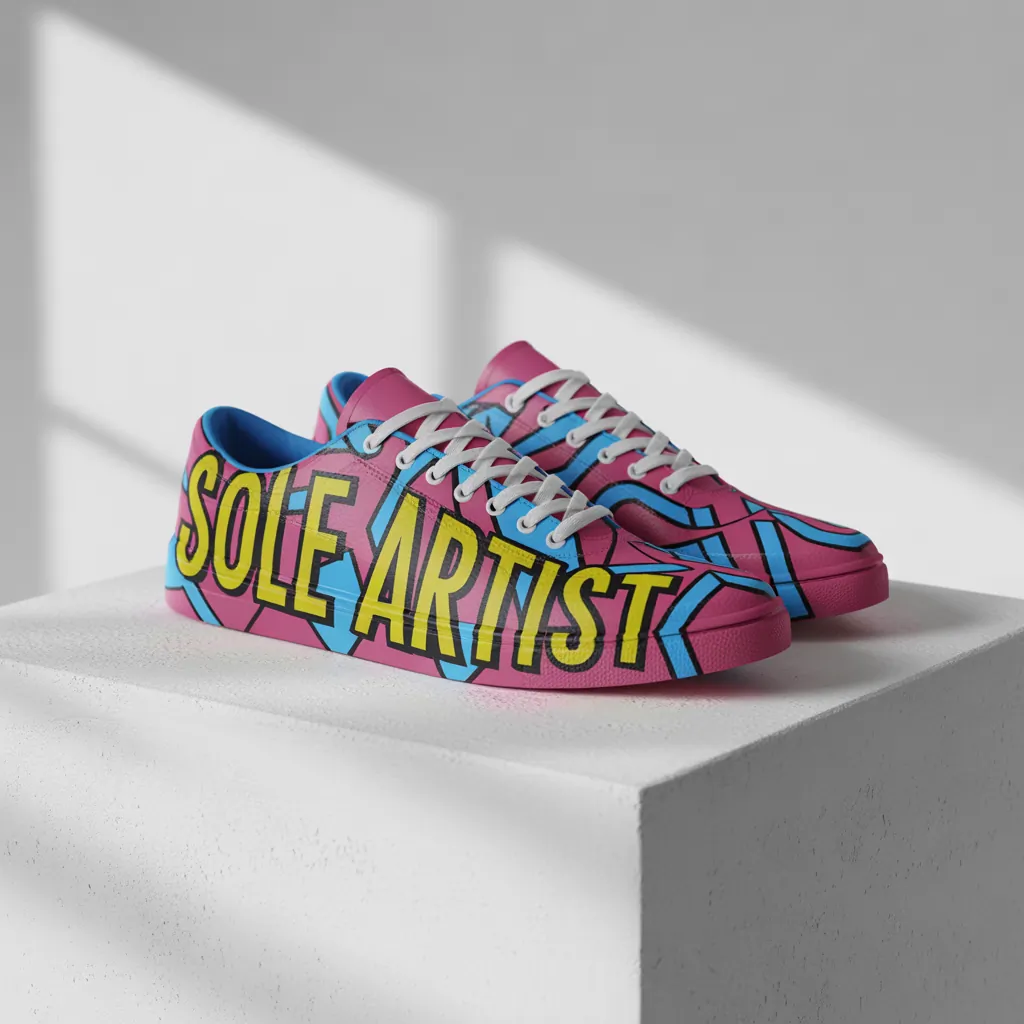 custom painted shoes