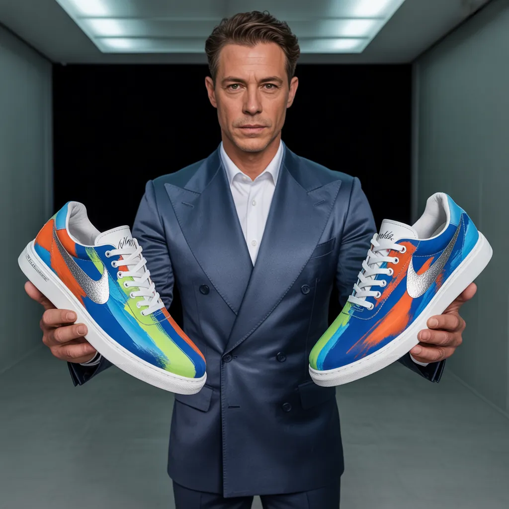 custom painted shoes