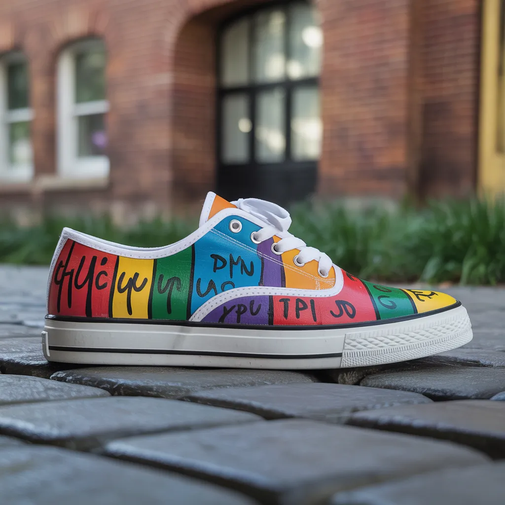 custom painted shoes