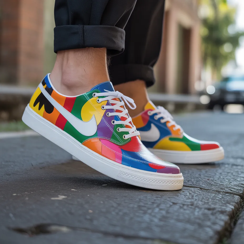 custom painted shoes