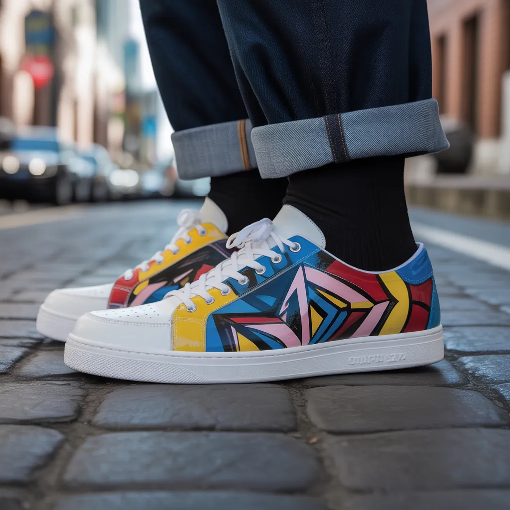 custom painted shoes