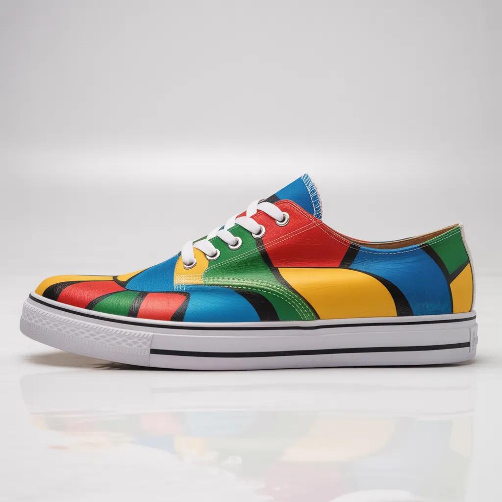 custom painted shoes