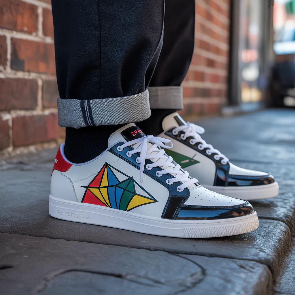 custom painted shoes