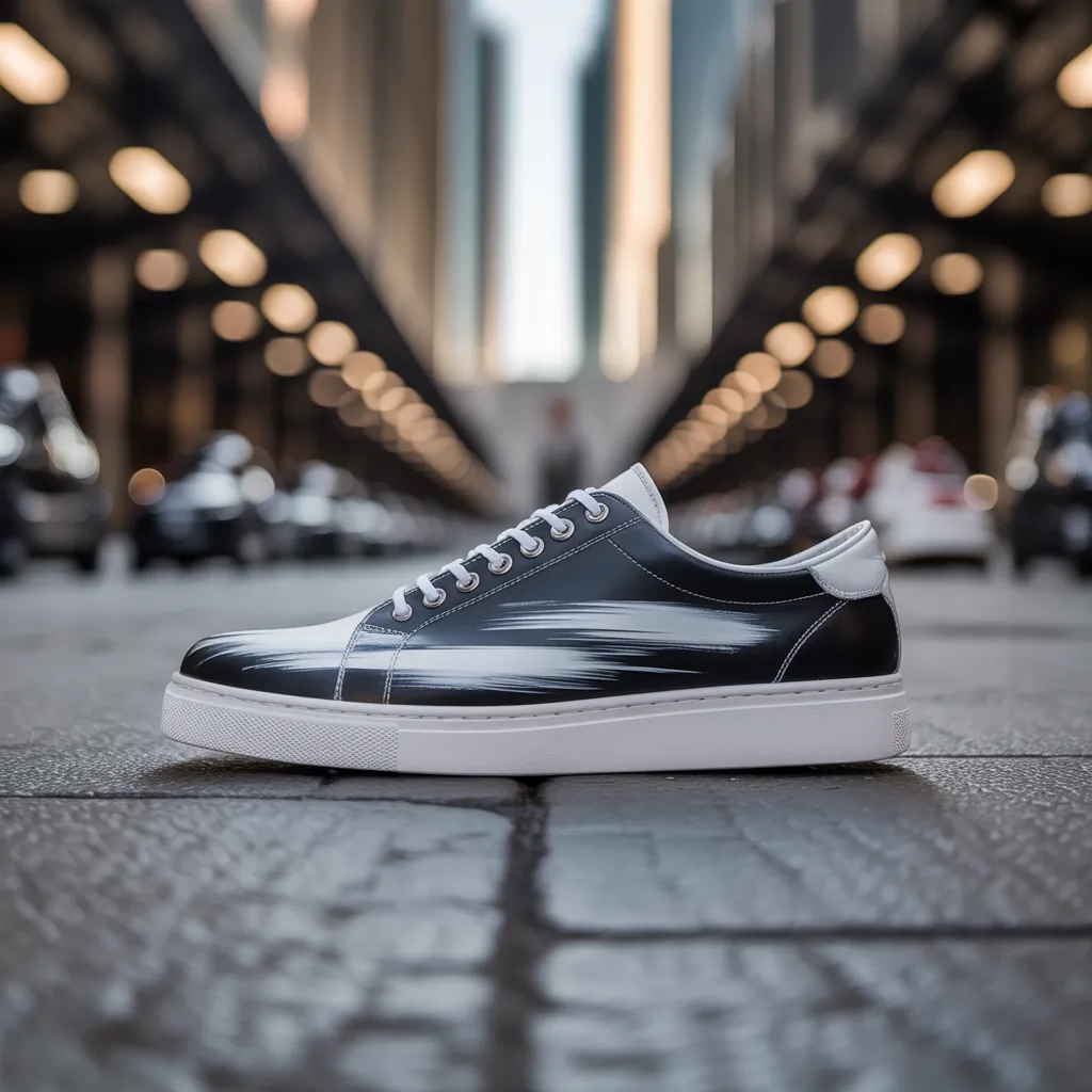 custom painted shoes