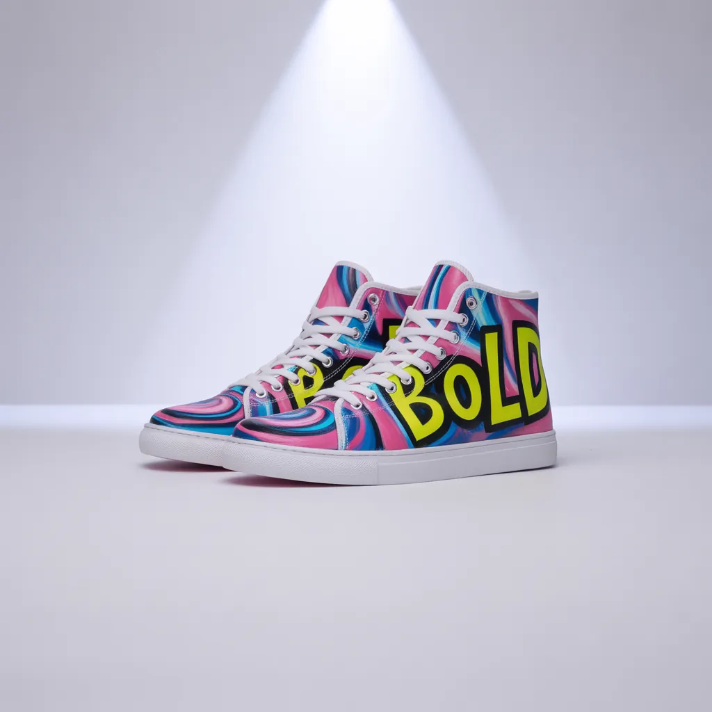 custom painted shoes