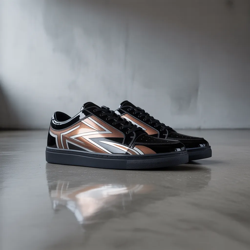 custom painted shoes