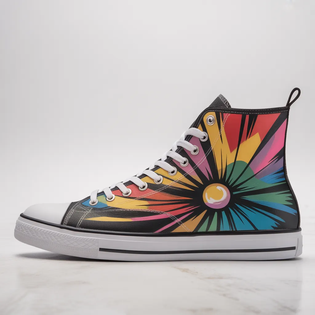 custom painted shoes