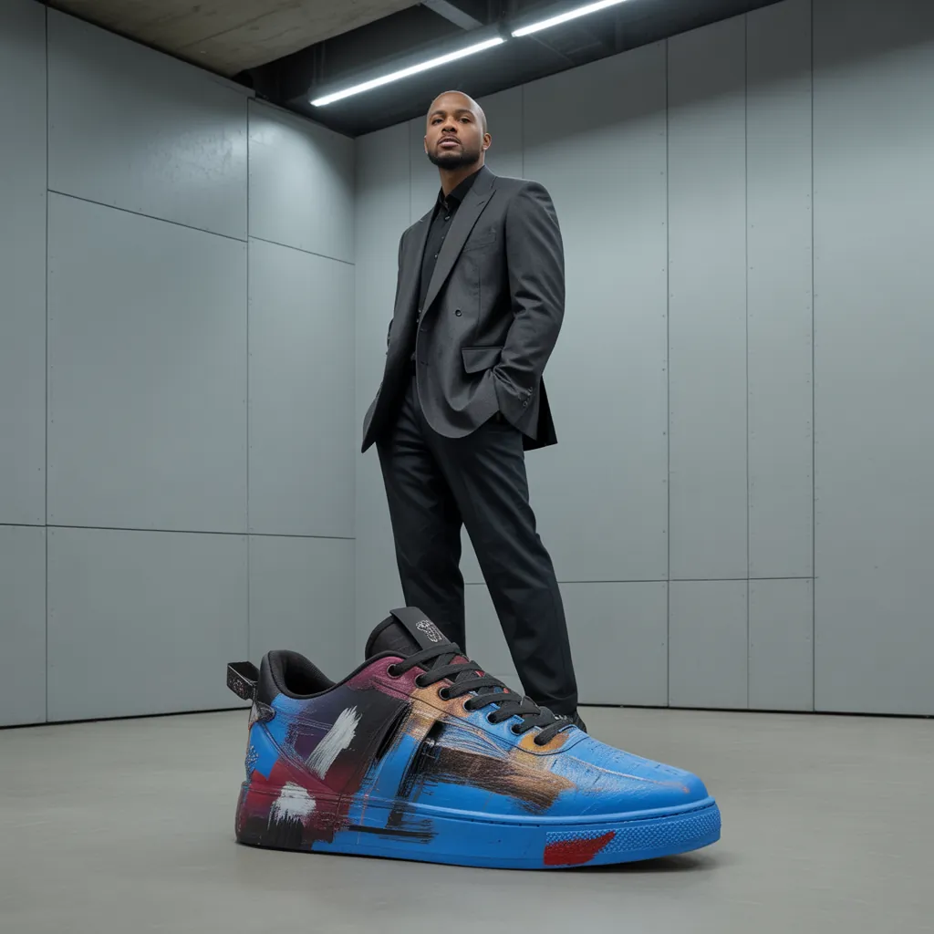 custom painted shoes