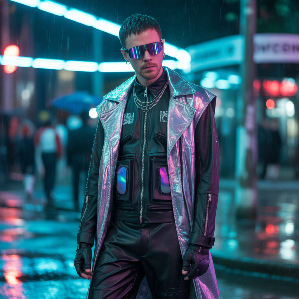 cyberpunk mens style