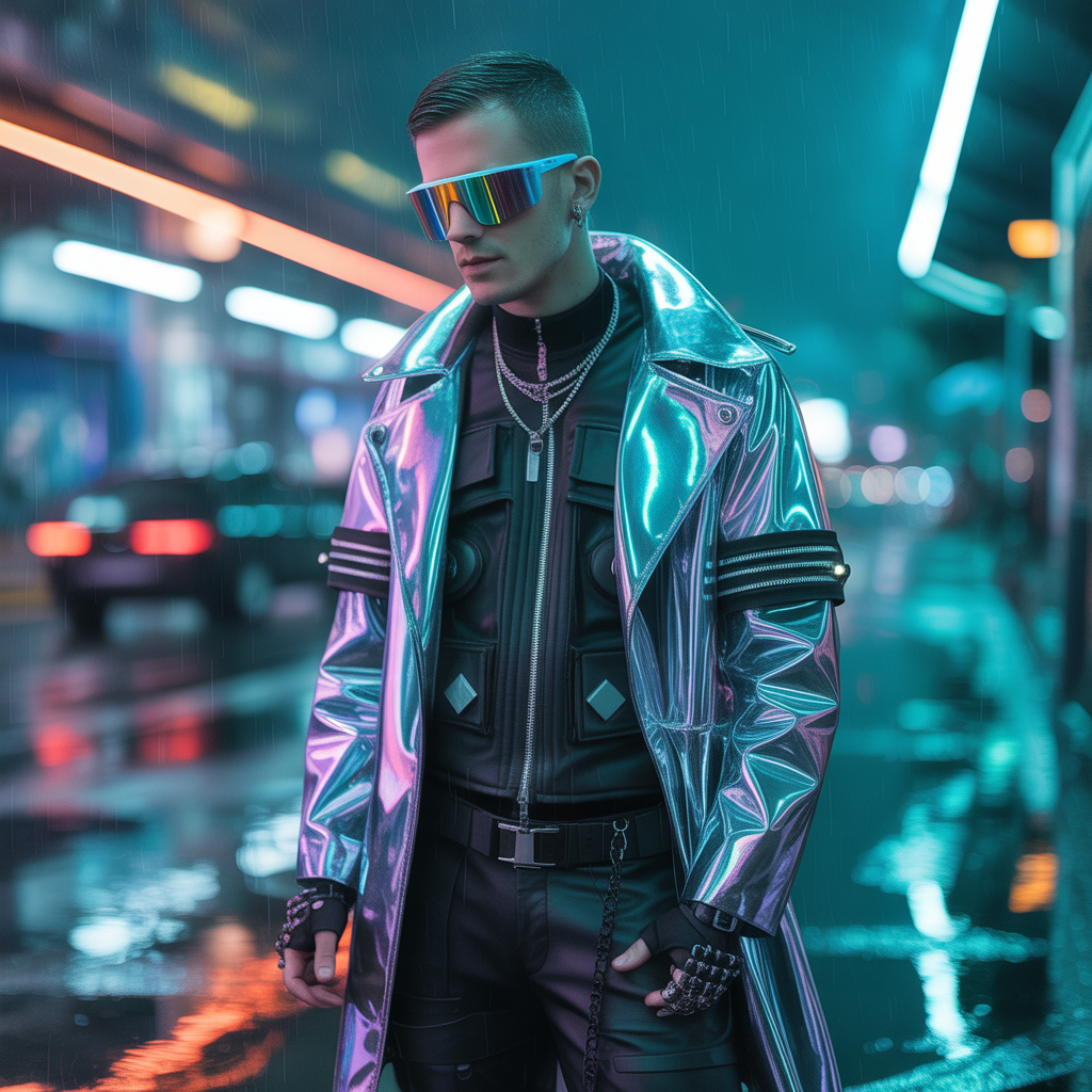 cyberpunk mens style