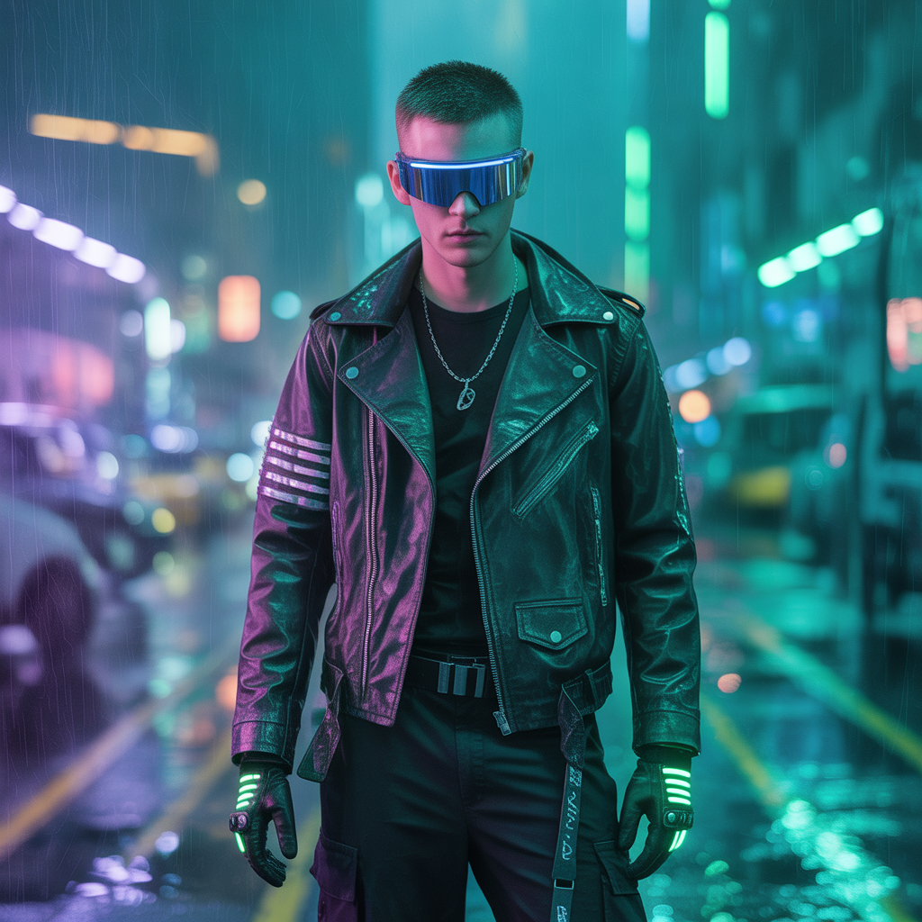 cyberpunk mens style