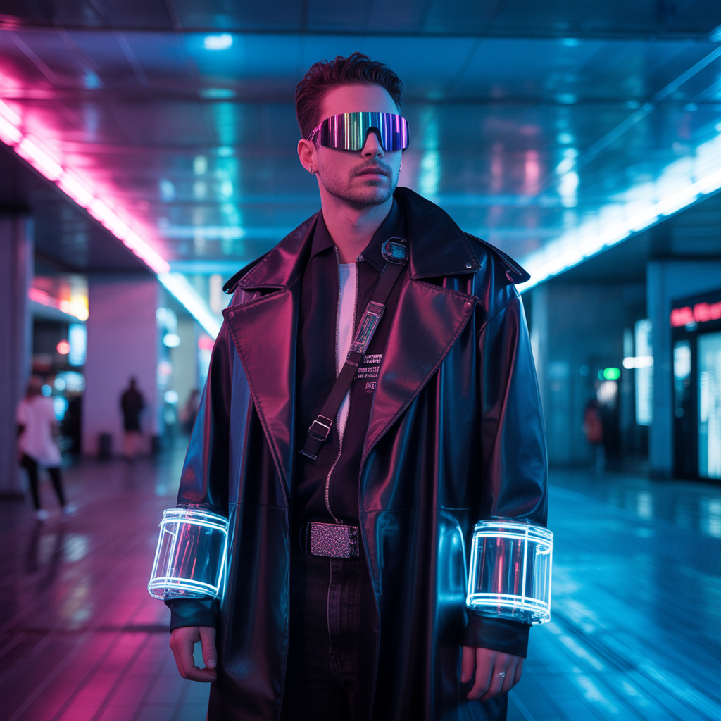 cyberpunk mens style