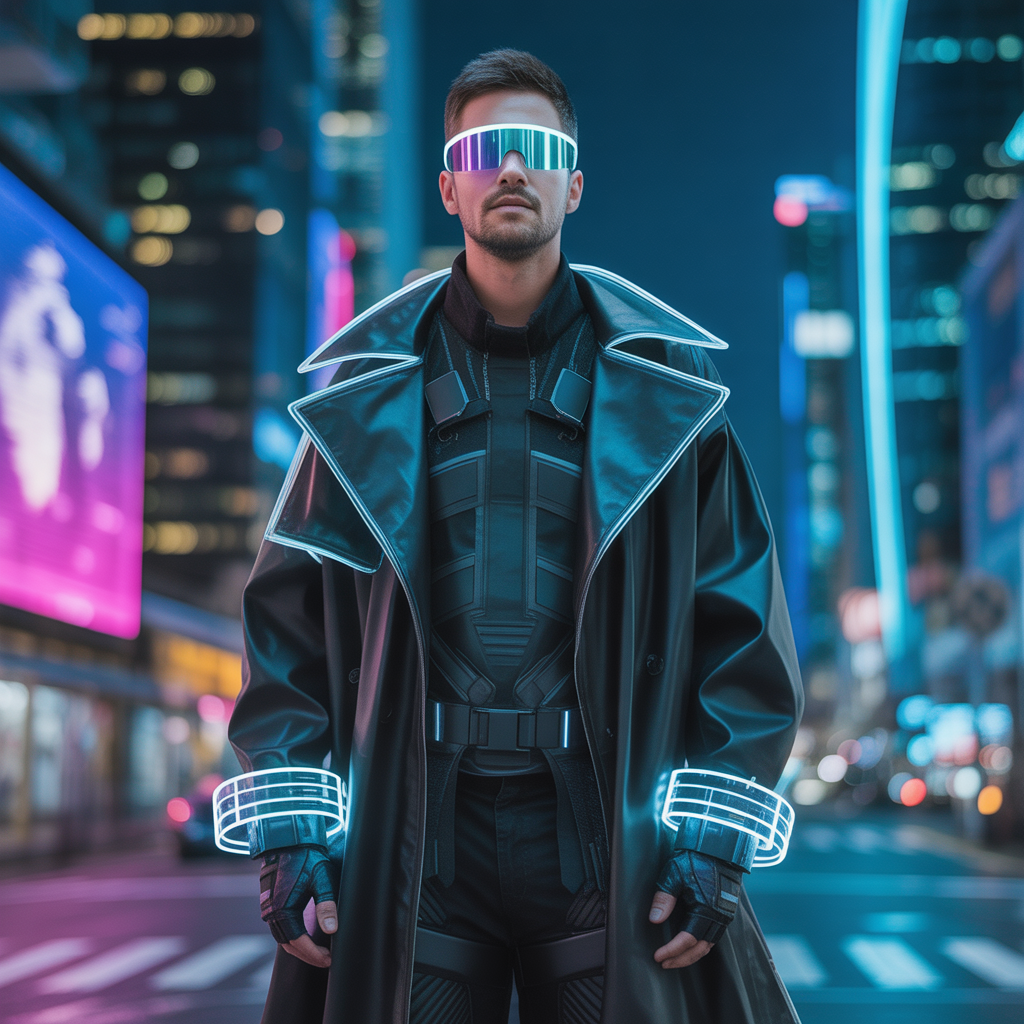 cyberpunk mens style