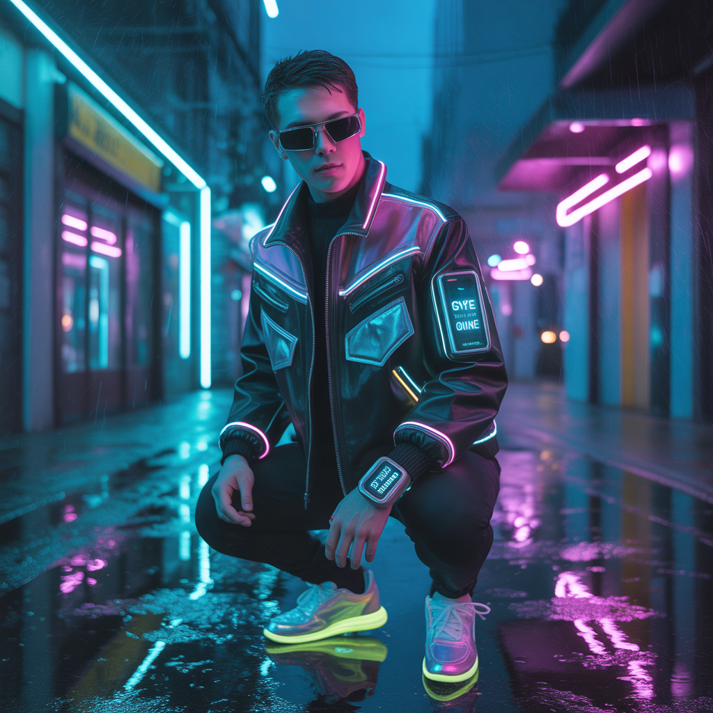 cyberpunk mens style