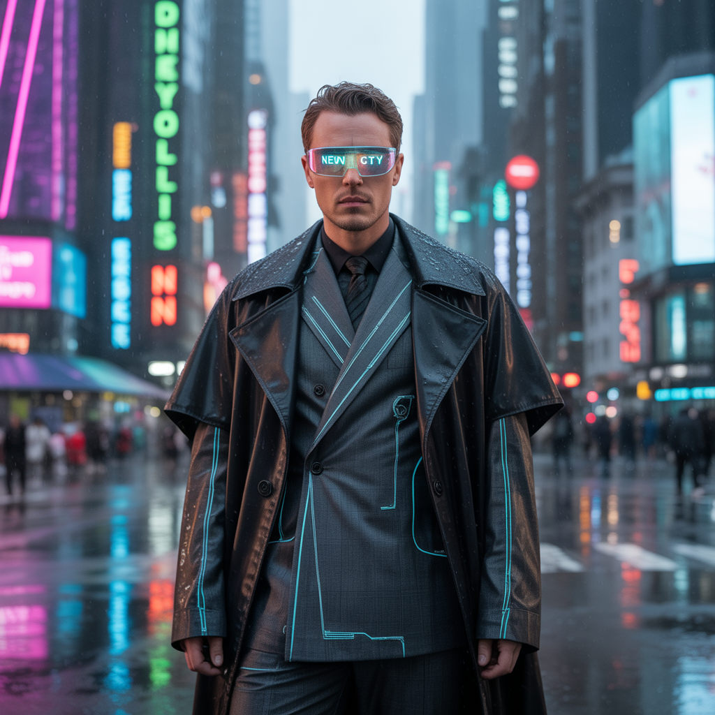 cyberpunk mens style