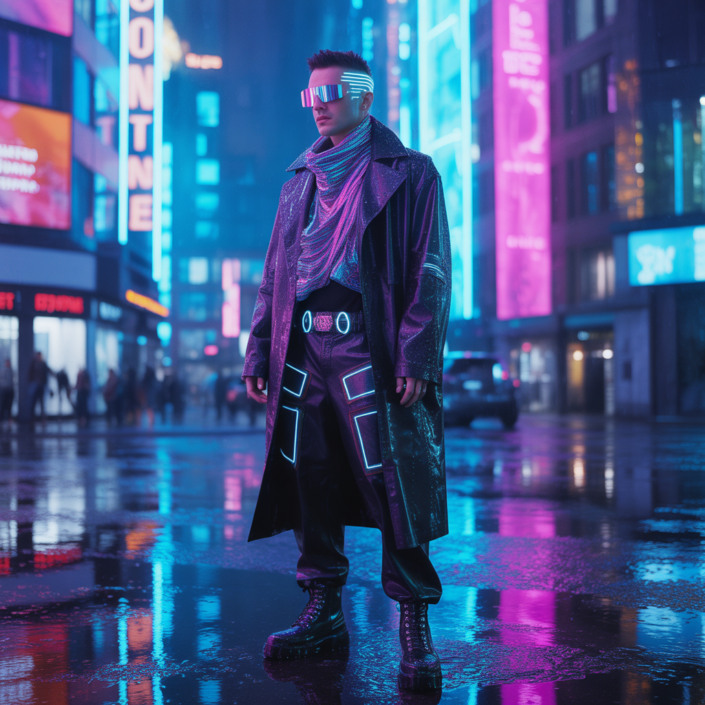 cyberpunk mens style
