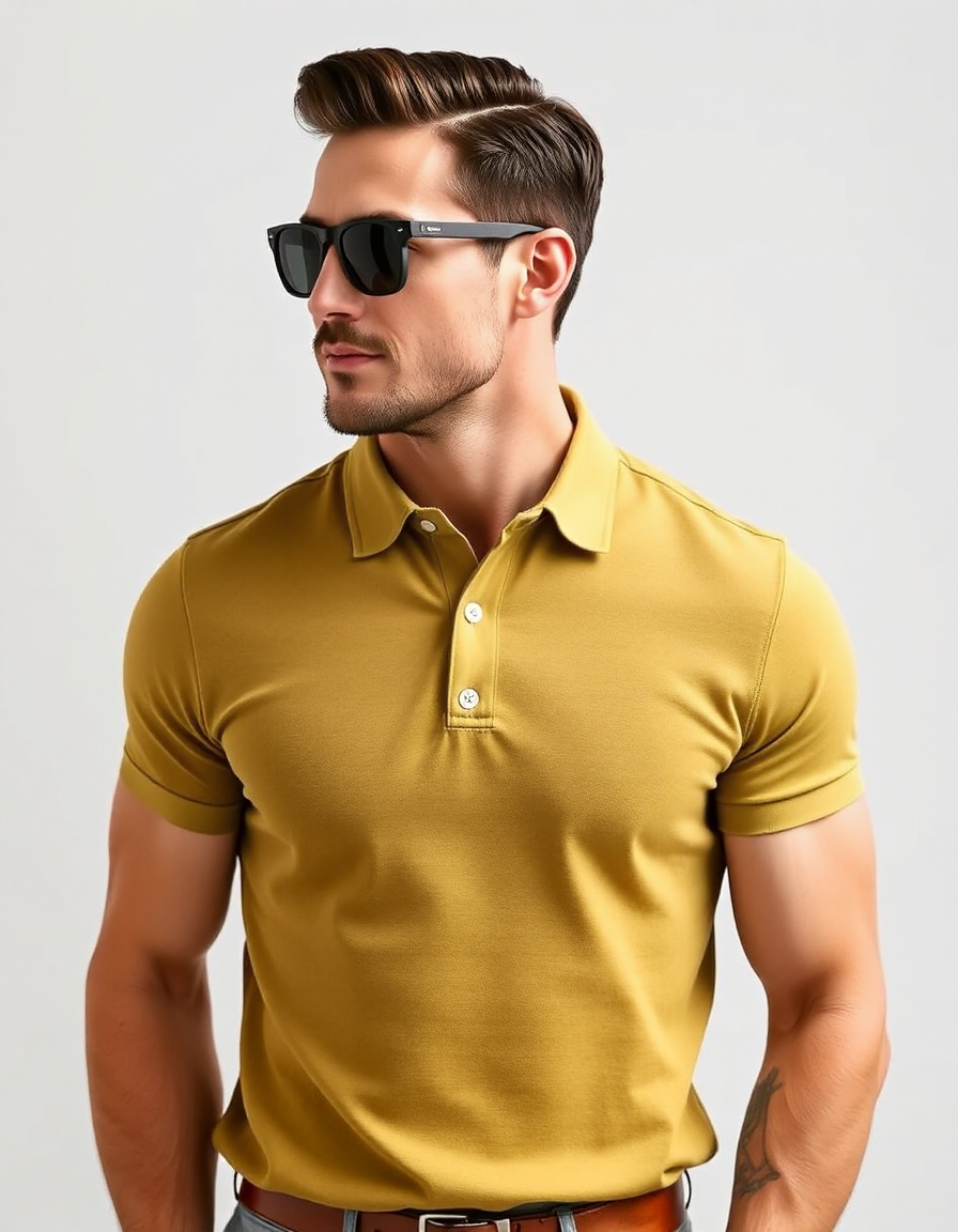 dapper polo shirt styles men