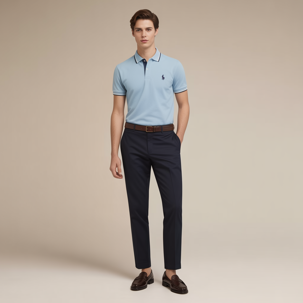 dapper polo shirt styles men