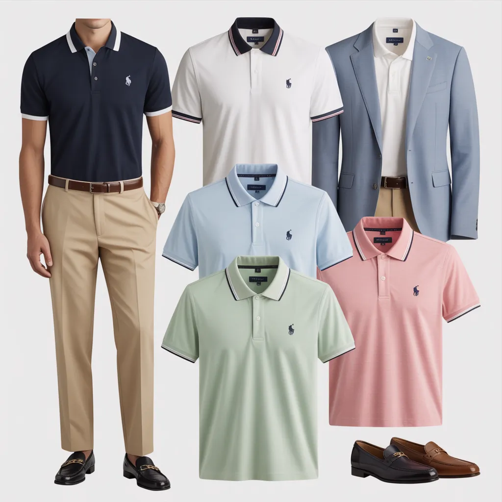 dapper polo shirt styles men