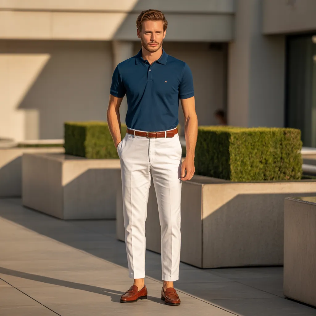 dapper polo shirt styles men