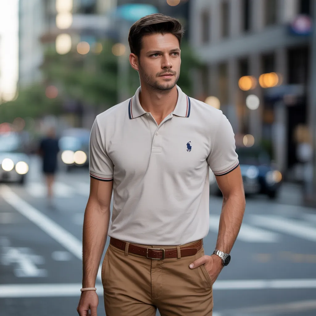 dapper polo shirt styles men
