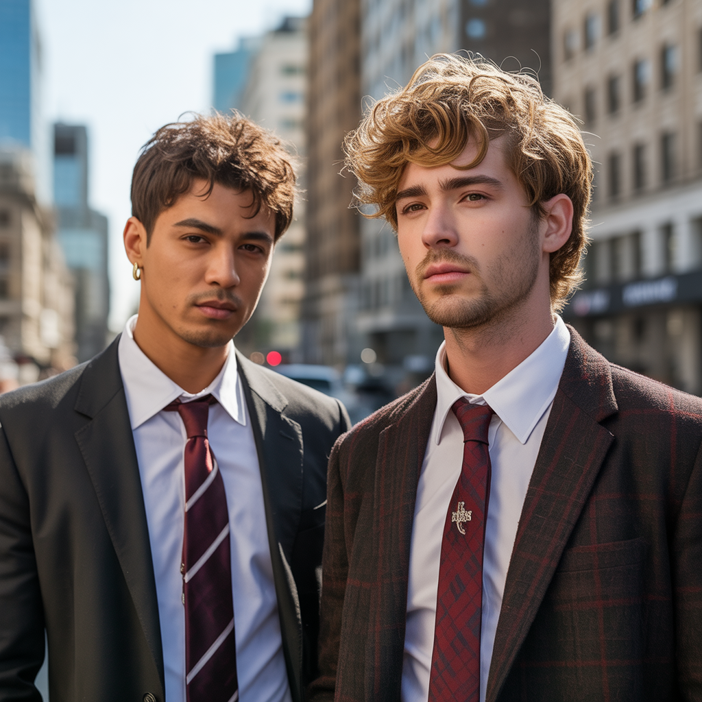 dirty blonde hair men