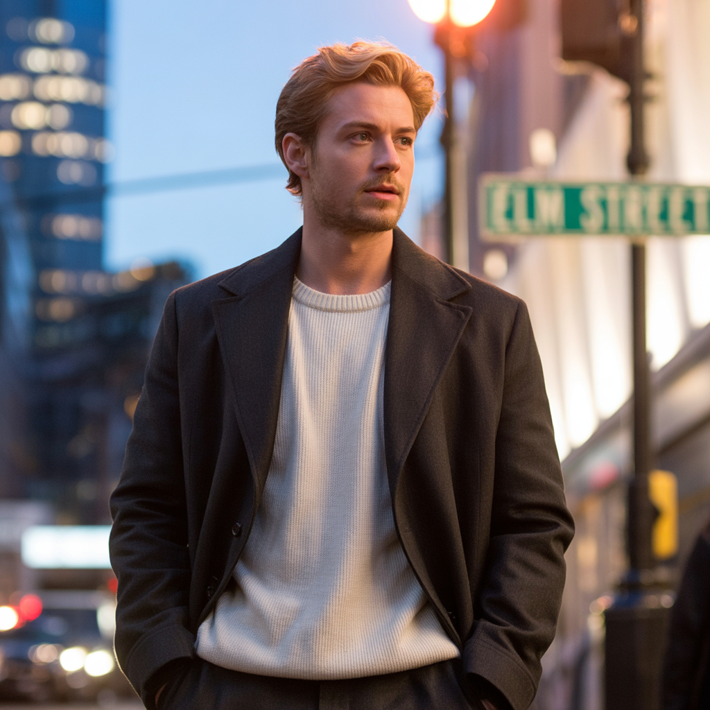 dirty blonde hair men