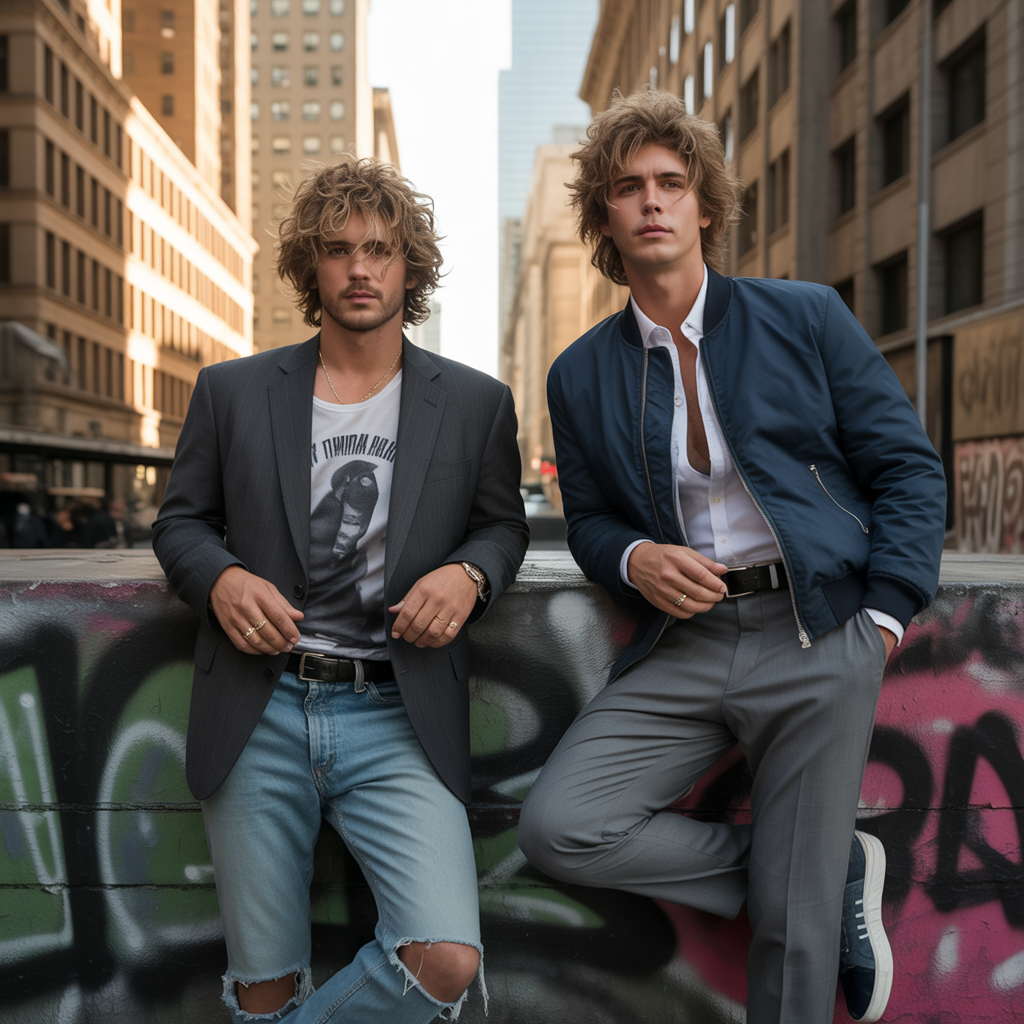 dirty blonde hair men