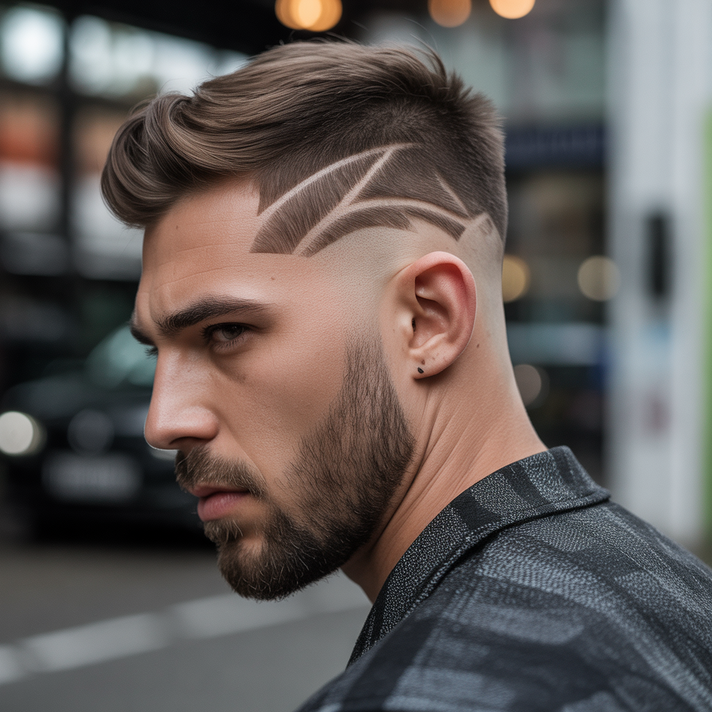 drop fade haircut