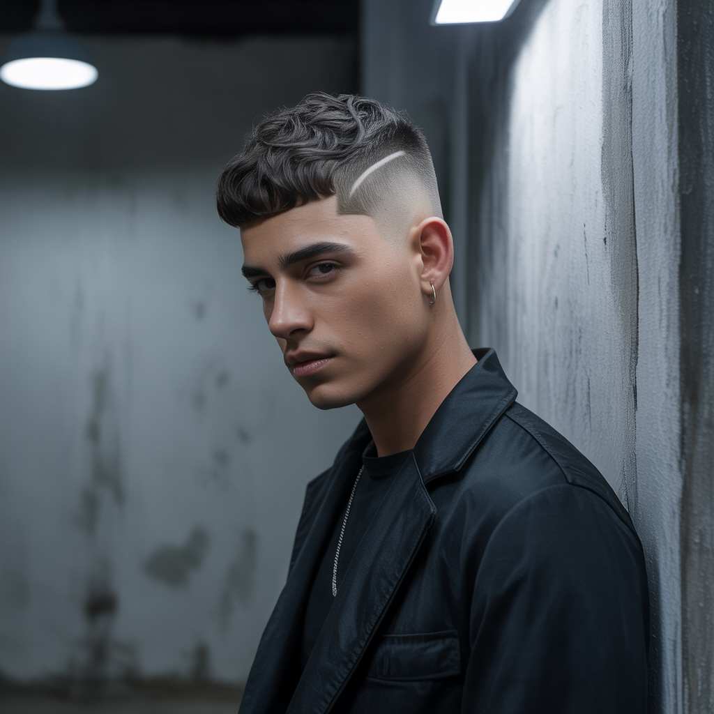 drop fade haircut