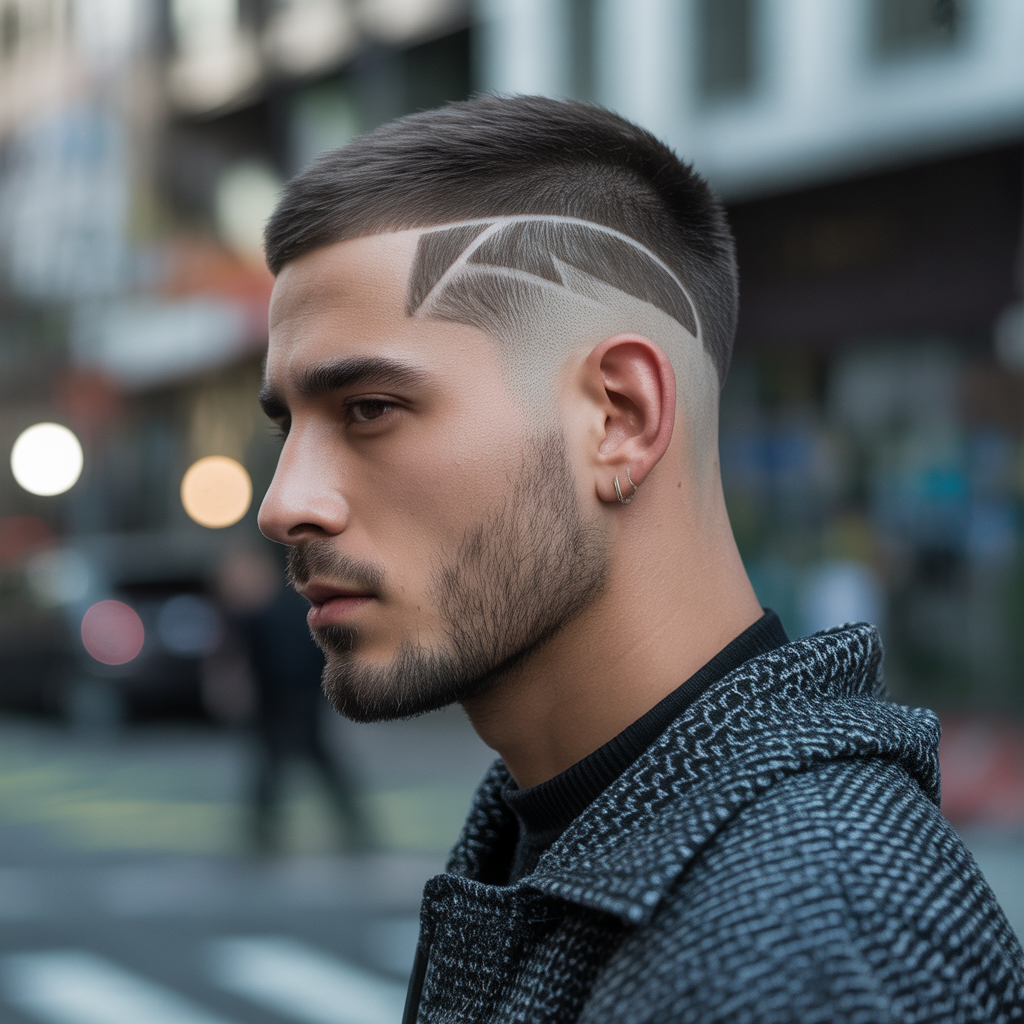 drop fade haircut
