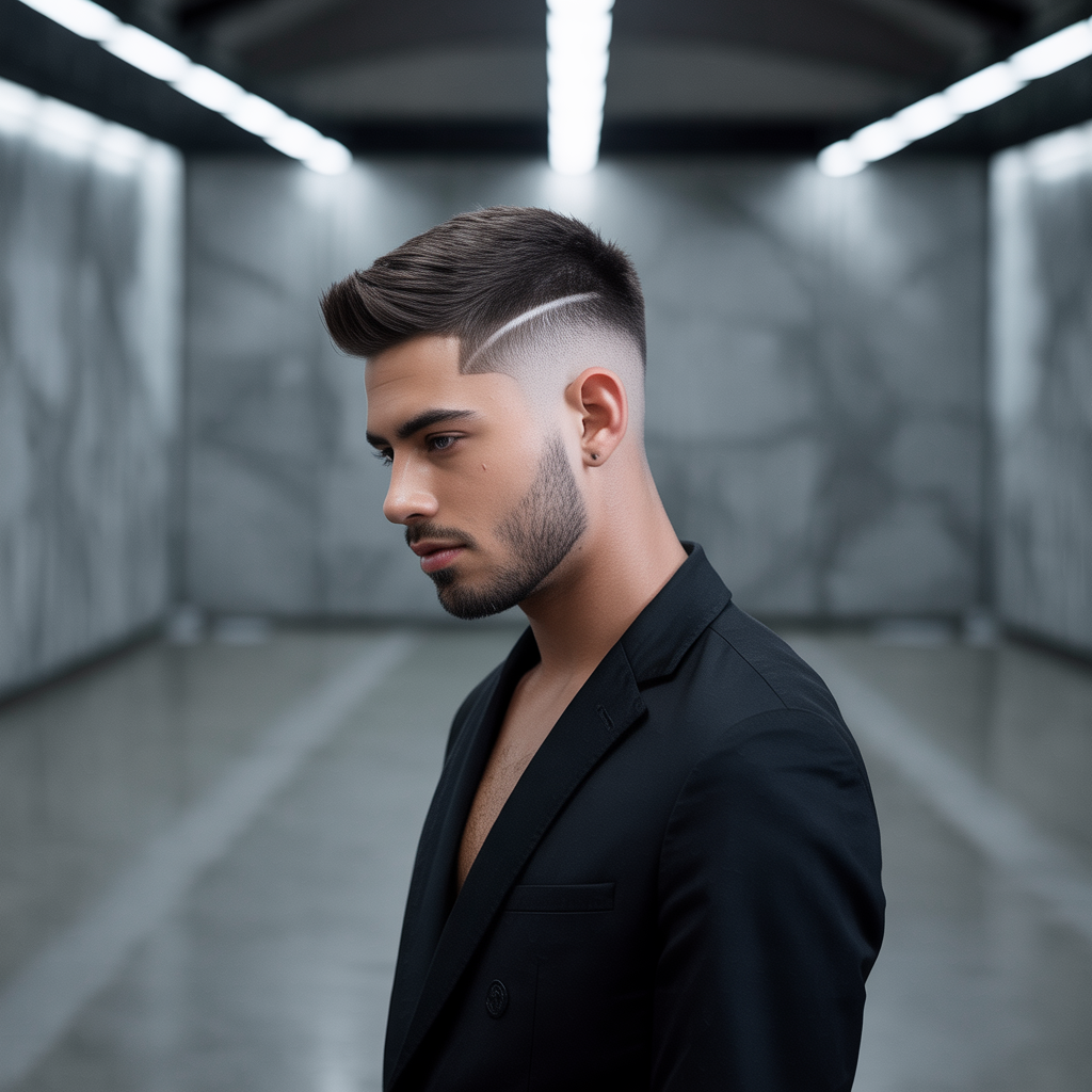 drop fade haircut