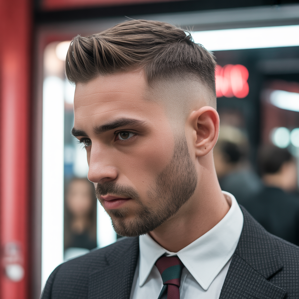 drop fade haircut