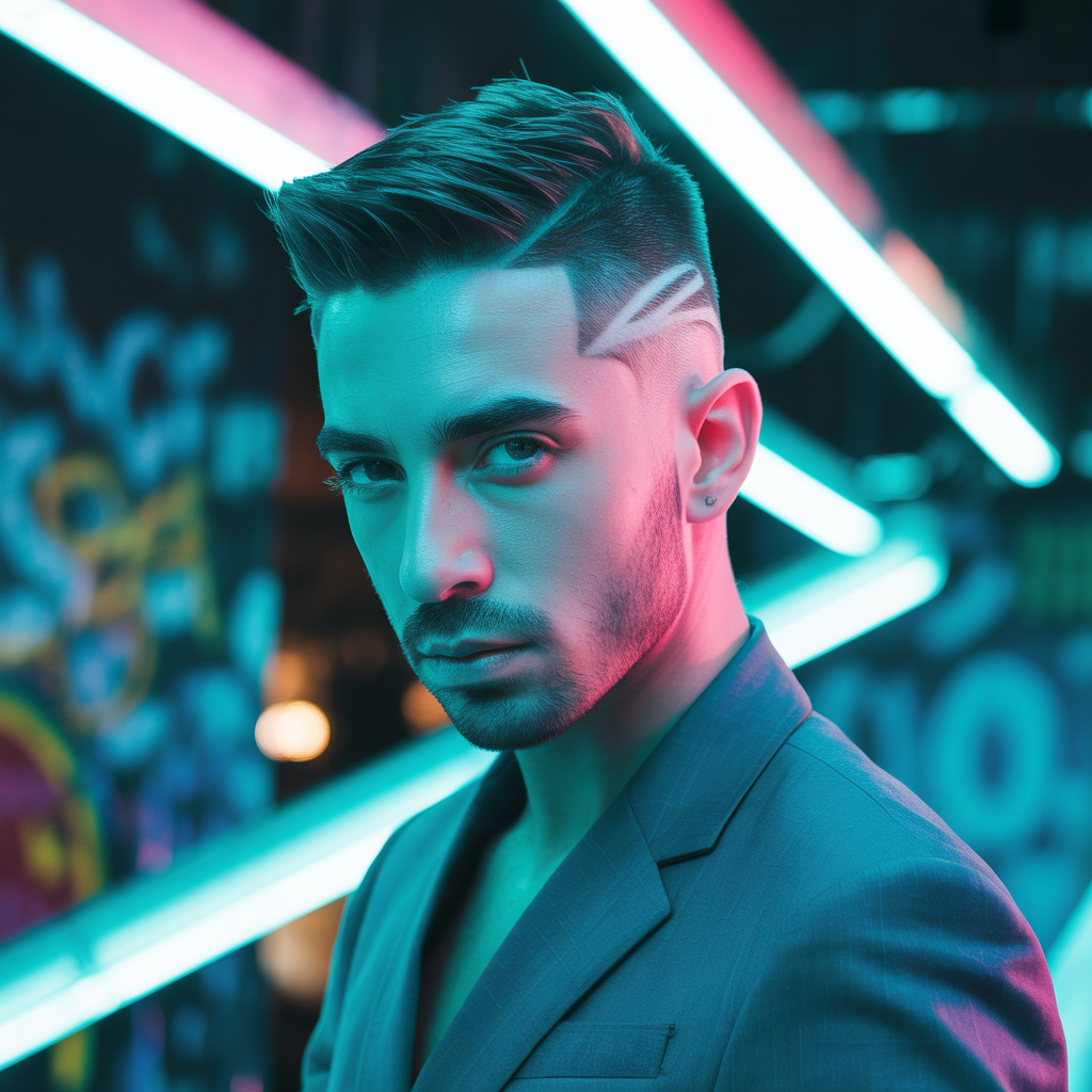 drop fade haircut