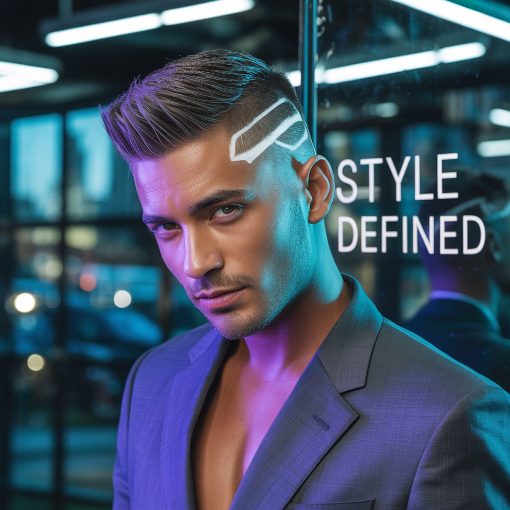 drop fade haircut