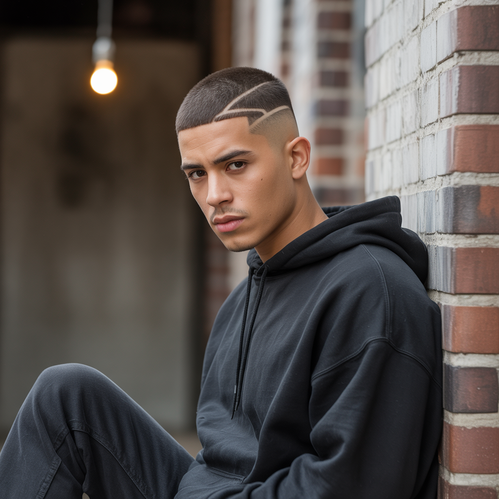 drop fade haircut
