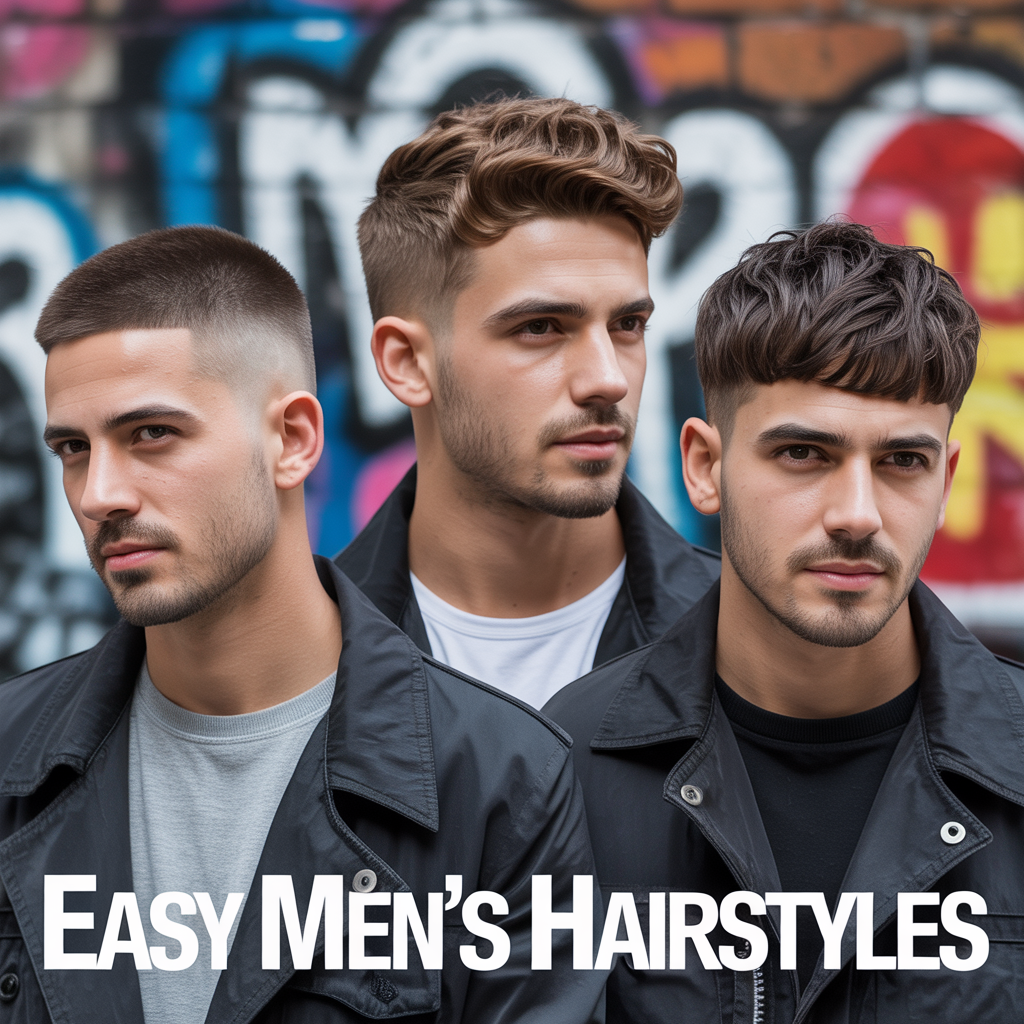 easy hairstyles men