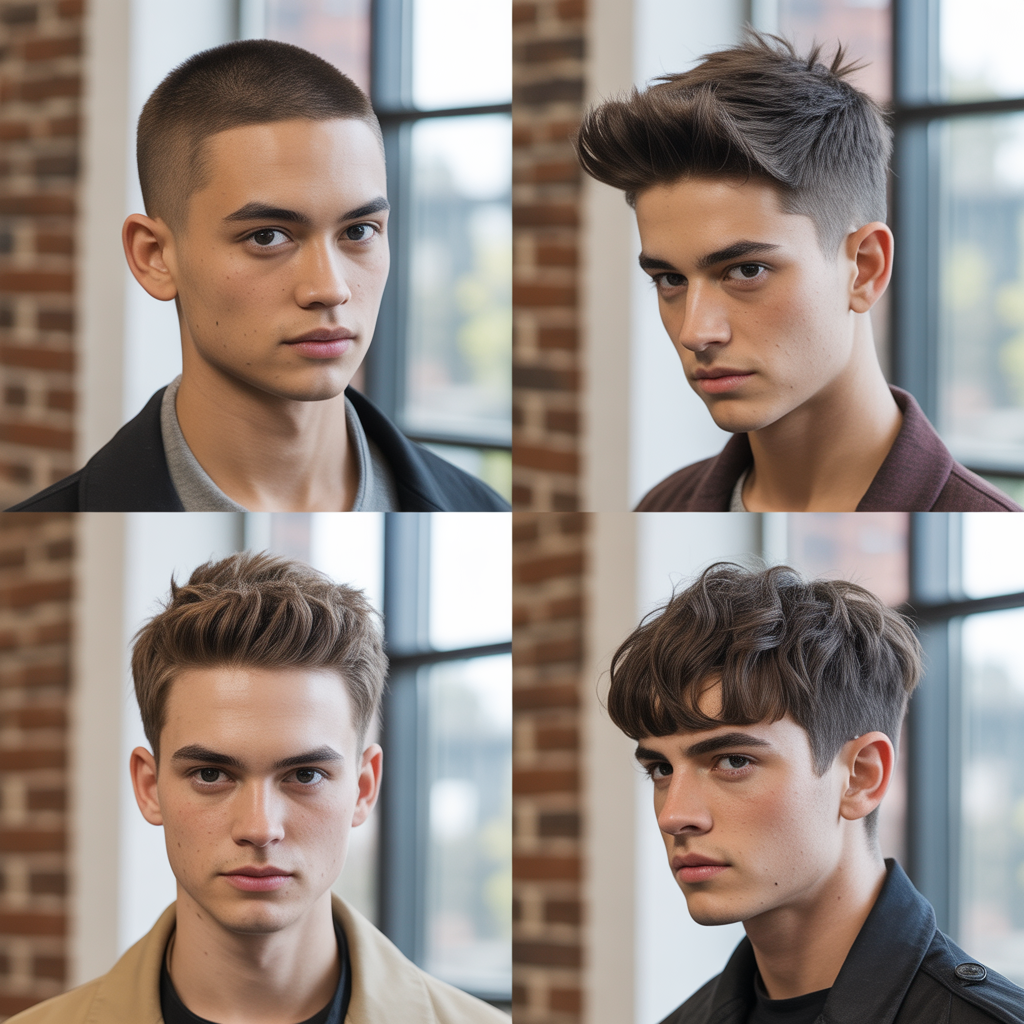 easy hairstyles men