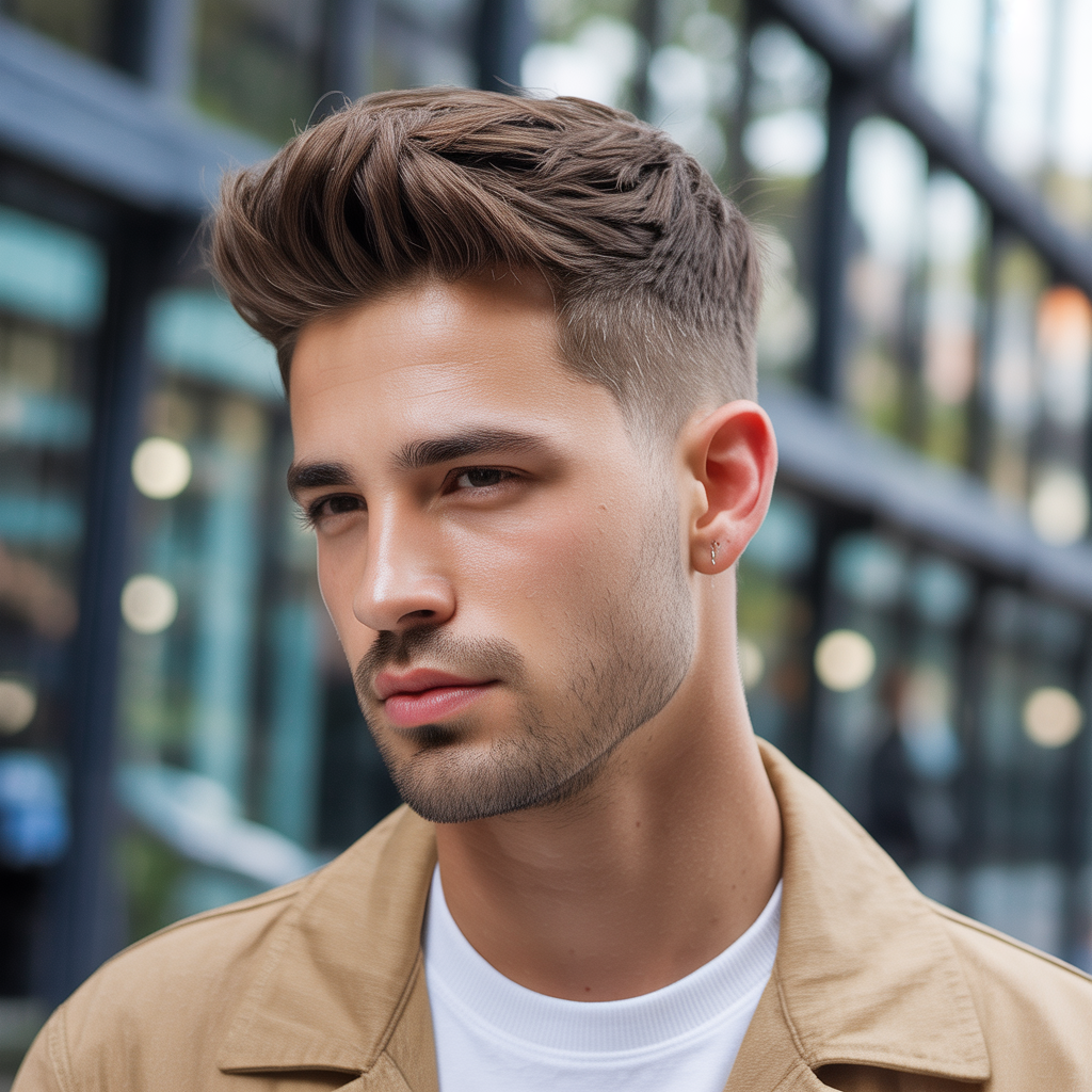 easy hairstyles men