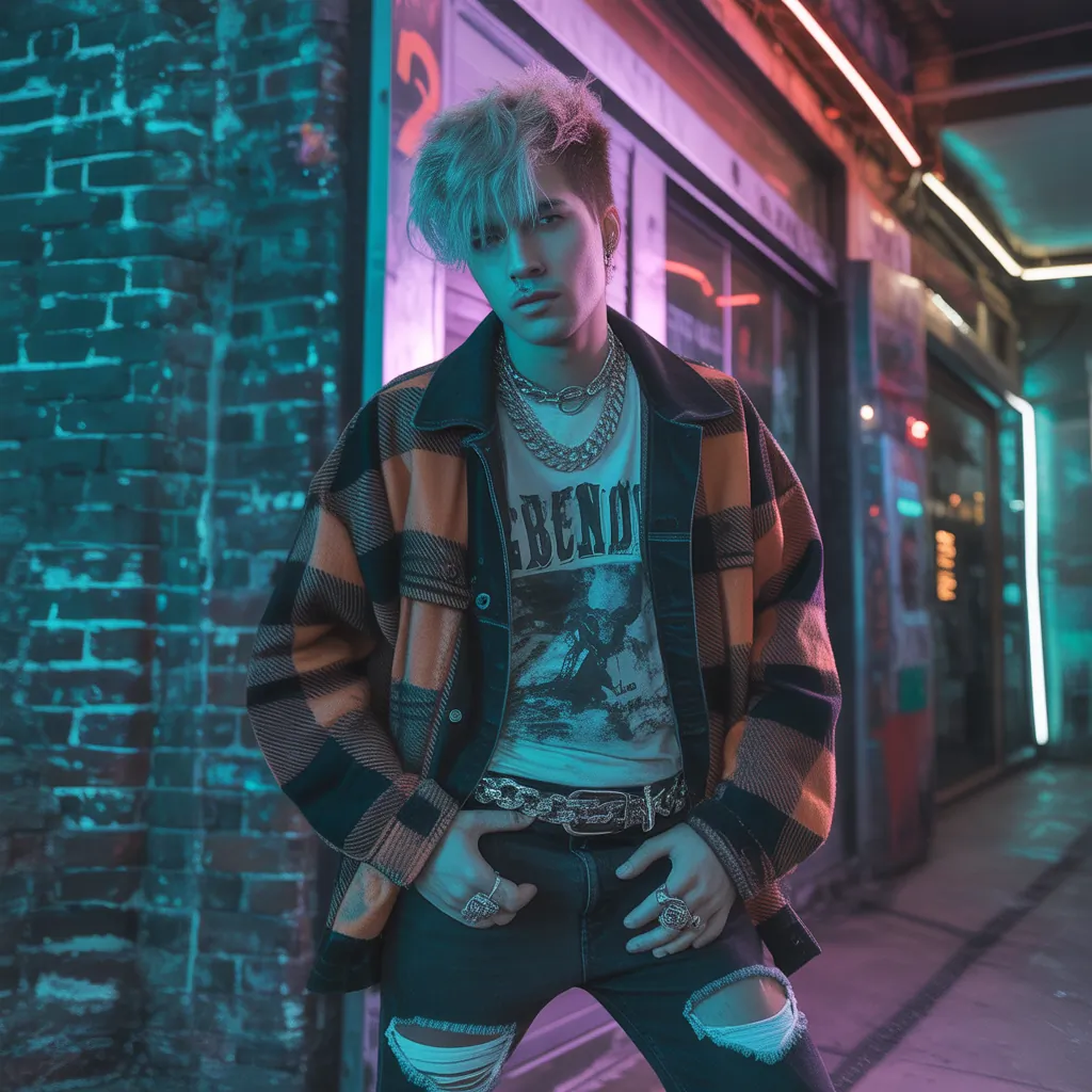 edgy grunge outfits men