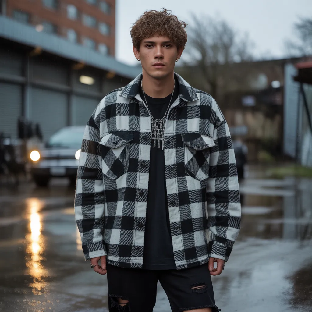 edgy grunge outfits men