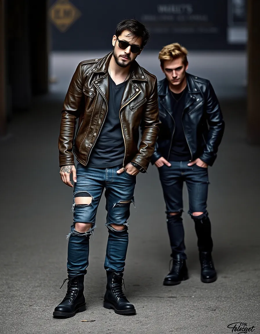 edgy grunge outfits men