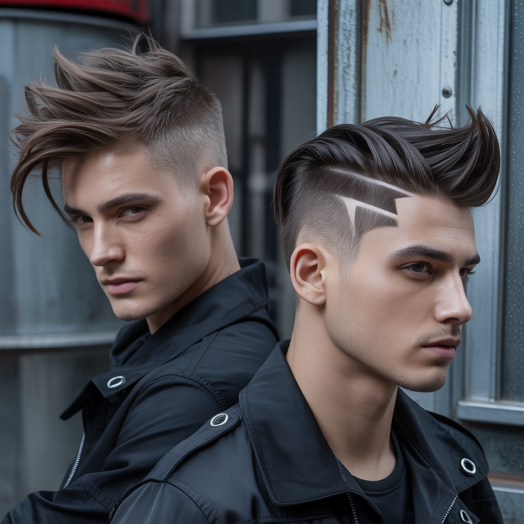 edgy haircuts men