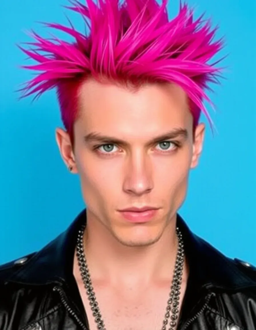edgy mens punk hair styles for the brave